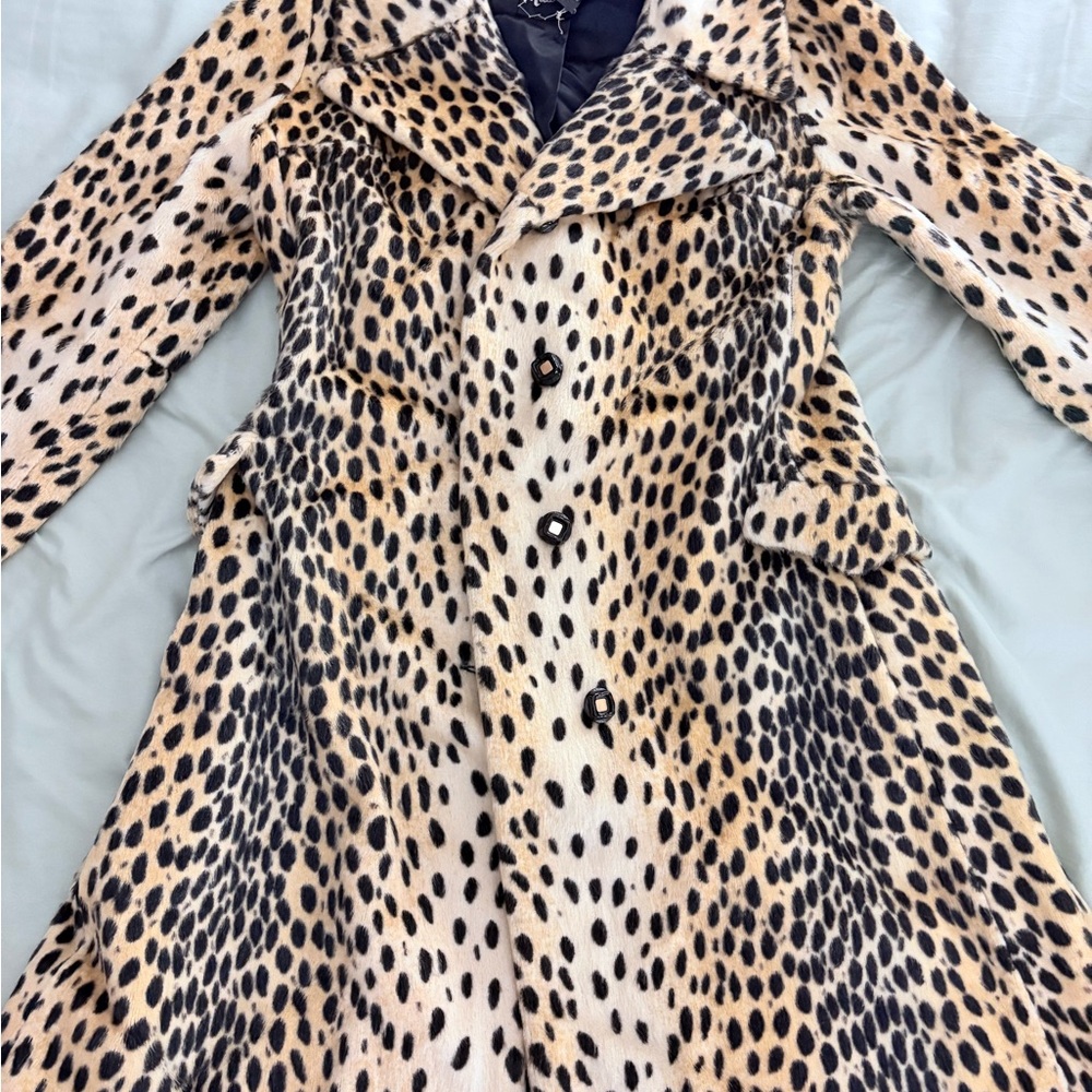 Cheetah Print Women's Coat